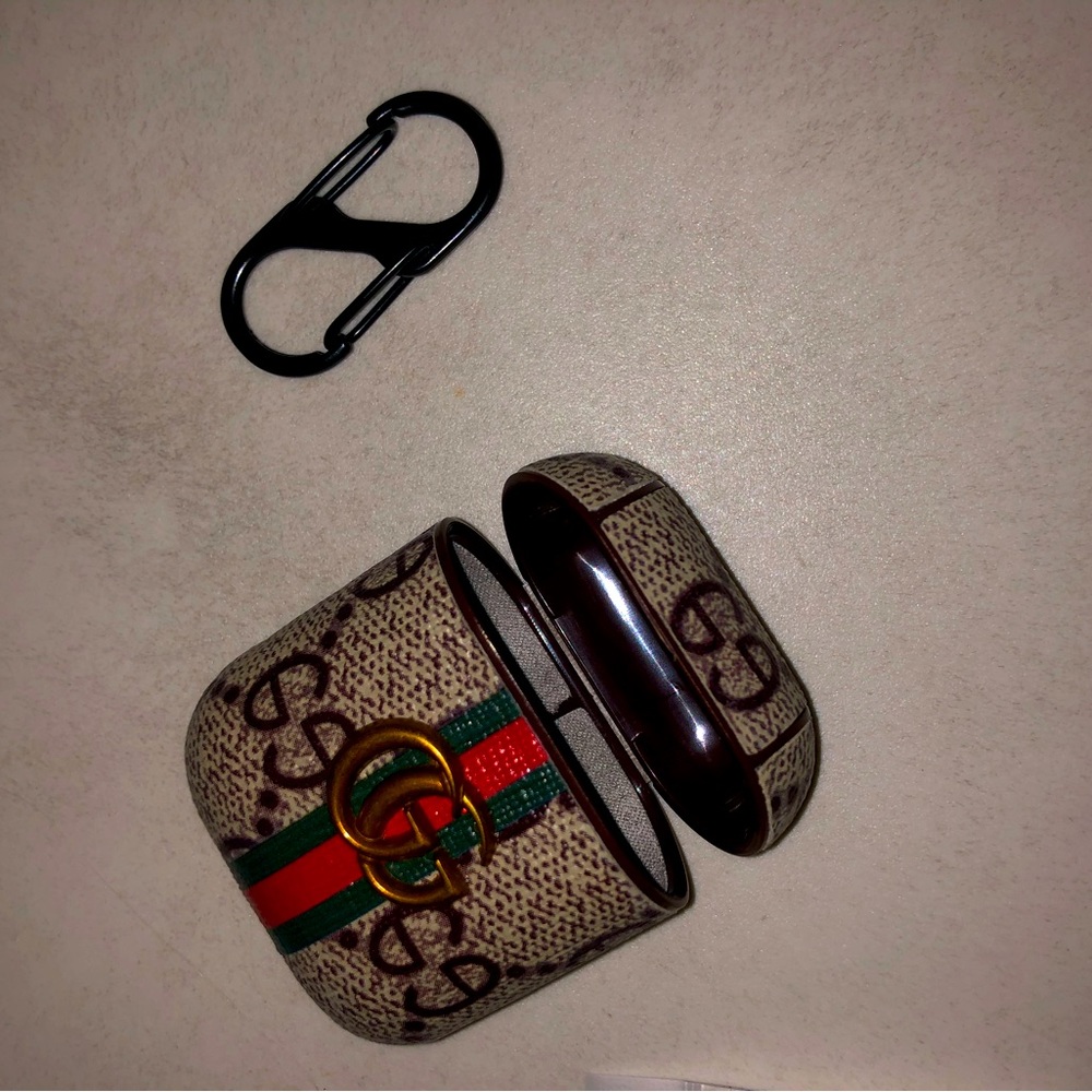 COPY - Luxury Gucci apple airpod hard case